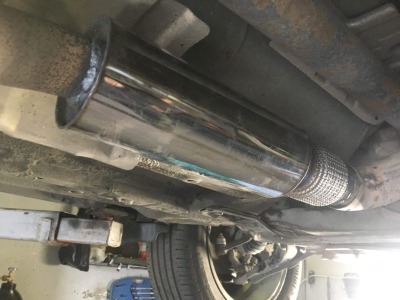 Удаление катализатора Nissan Qashqai замена катализатора на пламегаситель в СПб в сервисе Silencer цены, замена катализатора на пламегаситель с удалением ошибок и перепрошивкой ЭБУ под Евро 2 - вид 3 миниатюра