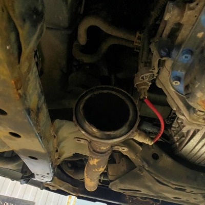 Удаление катализатора Subaru Forester замена катализатора на пламегаситель в СПб в сервисе Silencer цены, замена катализатора на пламегаситель с удалением ошибок и перепрошивкой ЭБУ под Евро 2 - вид 11 миниатюра