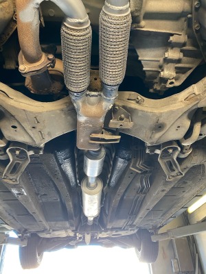 Удаление катализатора Nissan Teana в СПб в сервисе Silencer цены, замена катализатора на пламегаситель с удалением ошибок и перепрошивкой ЭБУ под Евро 2 - вид 3 миниатюра