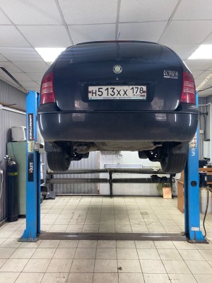 Удаление катализатора Замена катализатора на пламегаситель Škoda Octavia в СПб в сервисе Silencer цены, замена катализатора на пламегаситель с удалением ошибок и перепрошивкой ЭБУ под Евро 2 - вид 5 миниатюра
